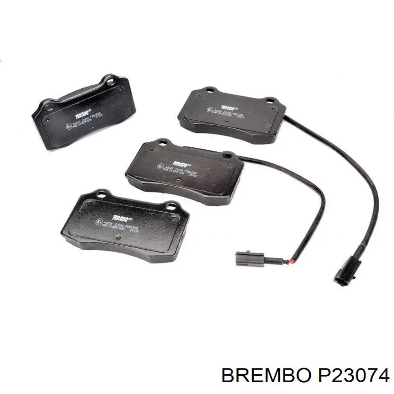 Передні тормозні колодки P23074 Brembo