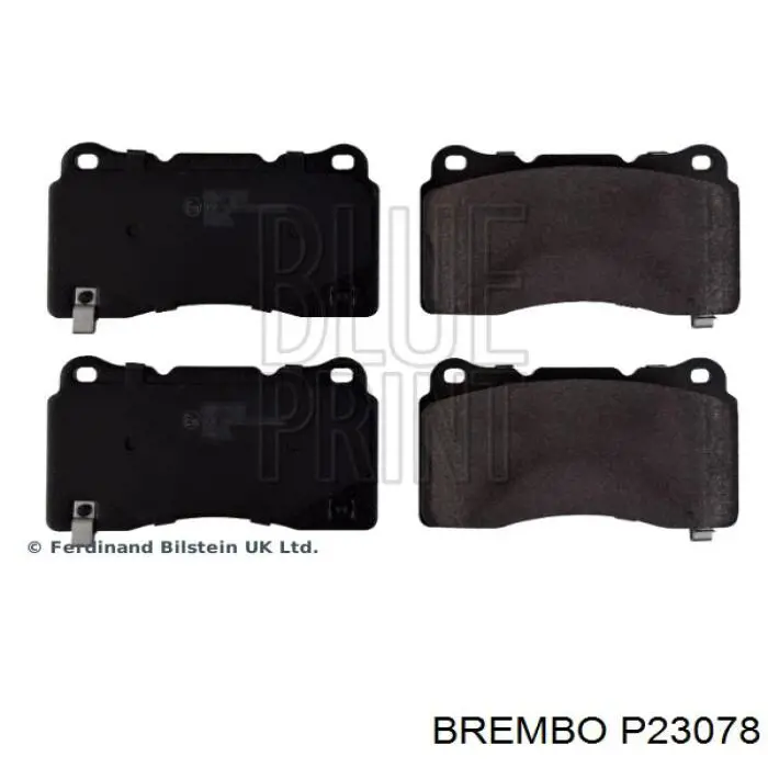 Передні тормозні колодки P23078 Brembo