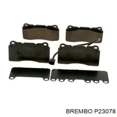 P23078 Brembo Передні гальмівні колодки