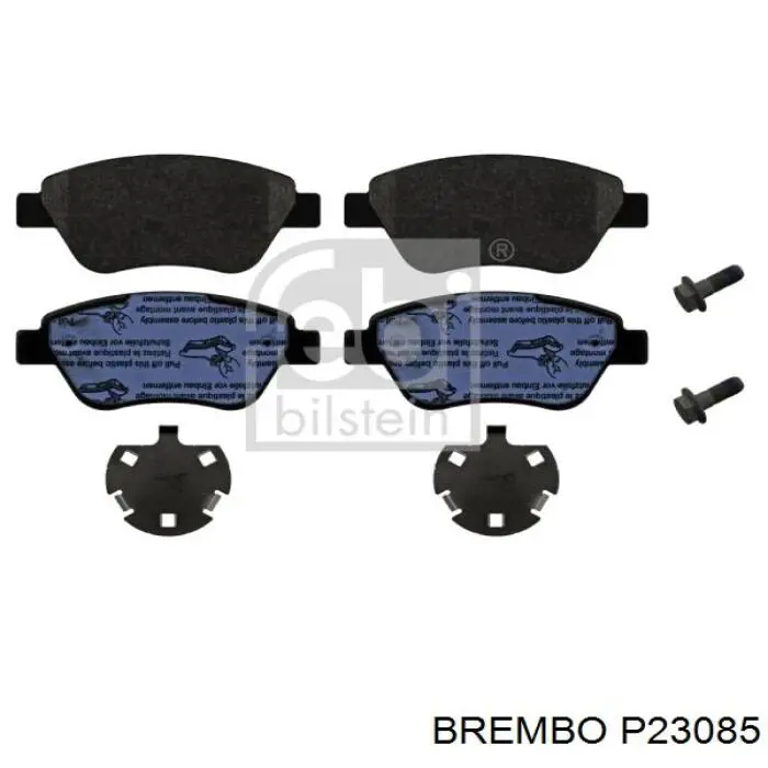 Купити P23085 Brembo Колодки гальмівні передні, дискові