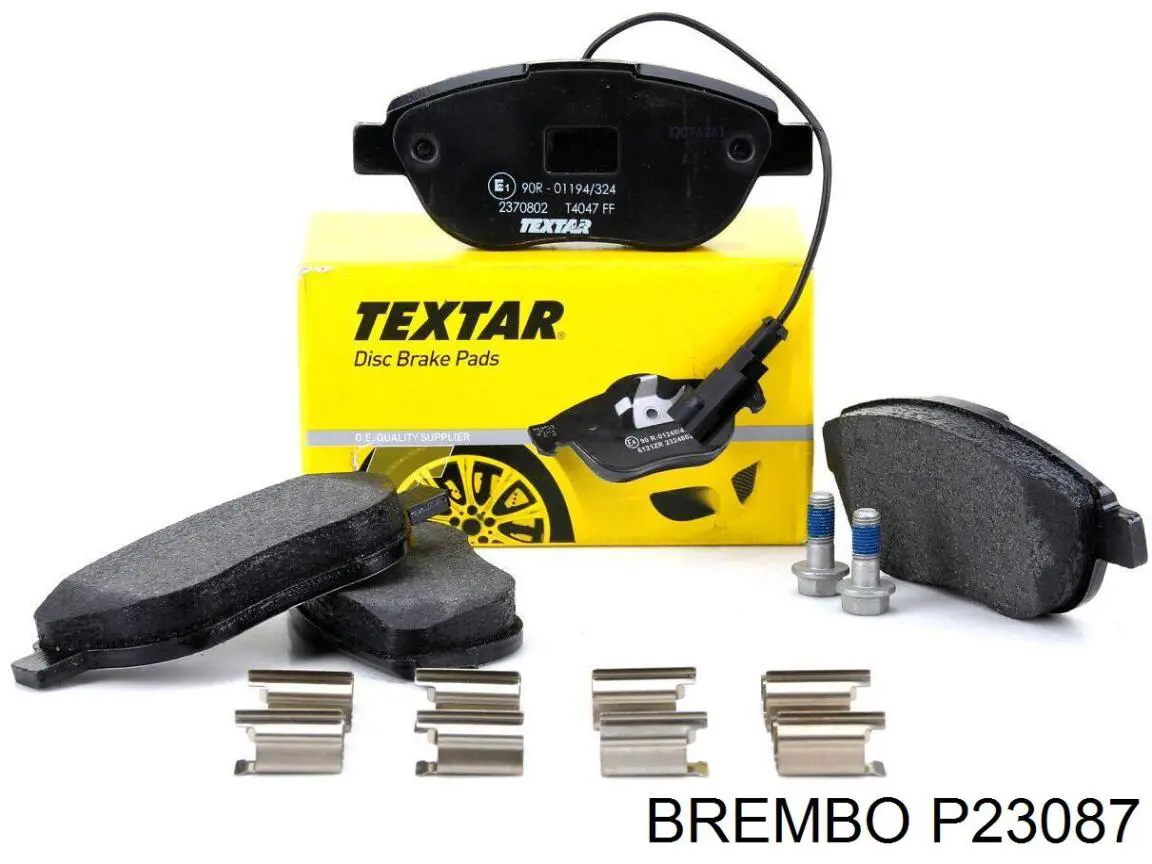 Передні тормозні колодки P23087 Brembo