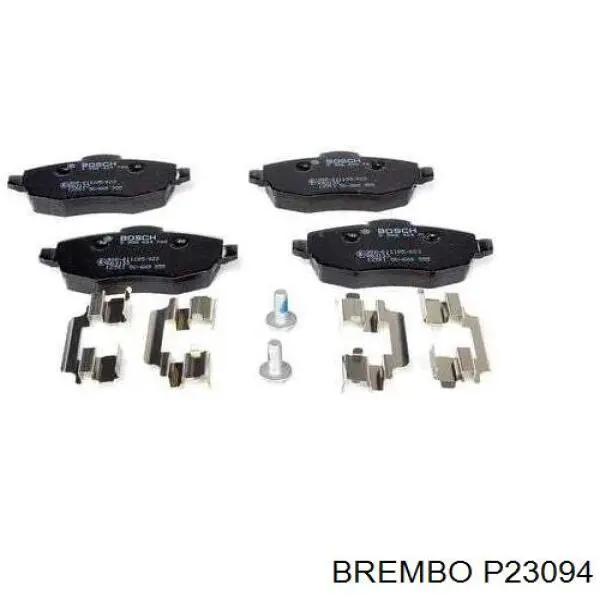Купити P23094 Brembo Колодки гальмівні передні, дискові