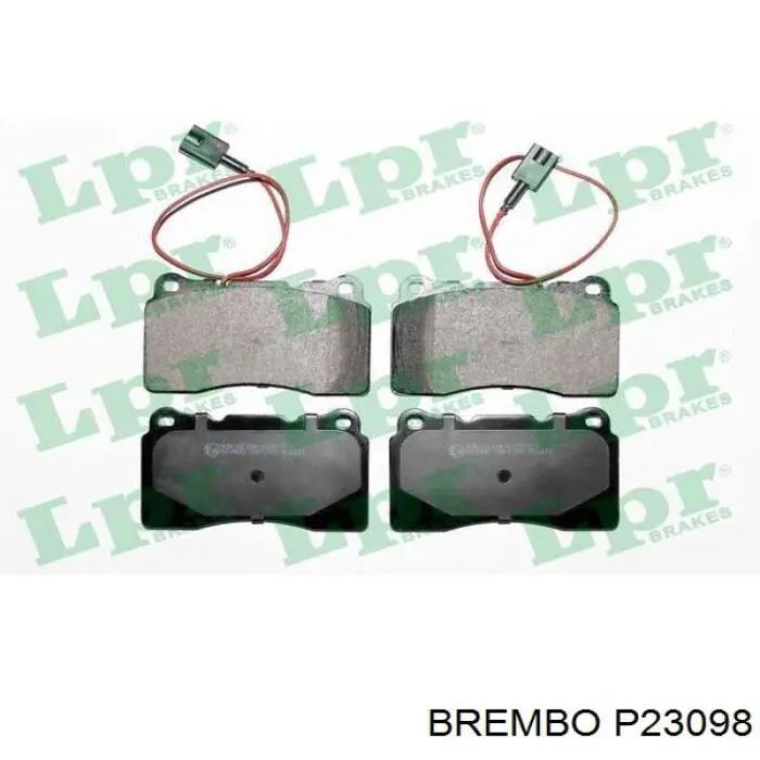 Тормозні колодки Brembo P23098
