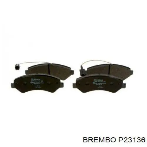 Тормозні колодки Brembo P23136