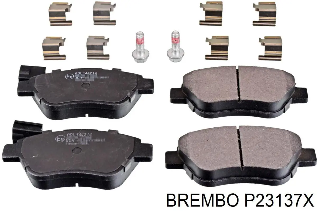 Гальмівні колодки Brembo P23137X ціна, від 21.11 USD