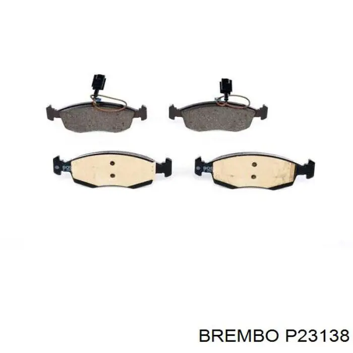Тормозні колодки Brembo P23138