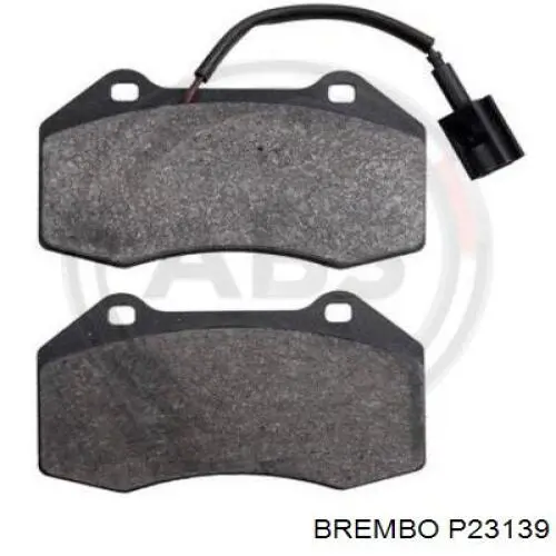 Передні тормозні колодки P23139 Brembo