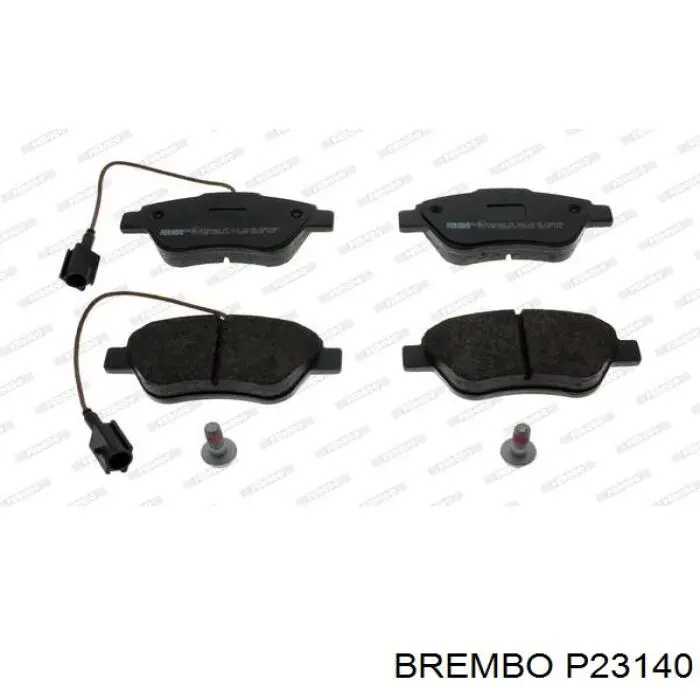 Купити P23140 Brembo Колодки гальмівні передні, дискові