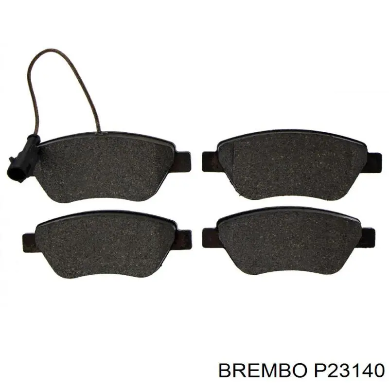Передні тормозні колодки P23140 Brembo