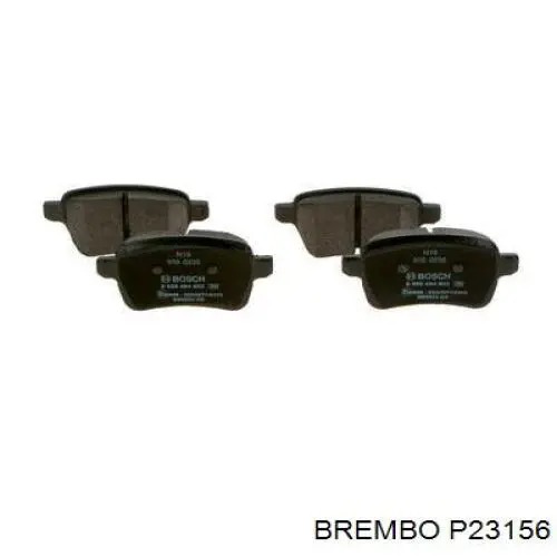 Купити P23156 Brembo Задні колодки