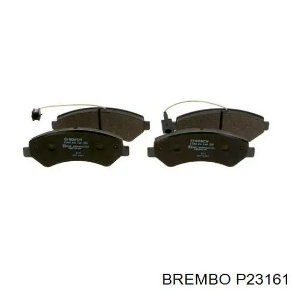 Передні тормозні колодки P23161 Brembo