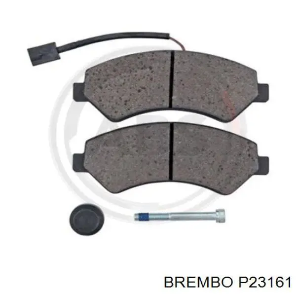 Тормозні колодки Brembo P23161