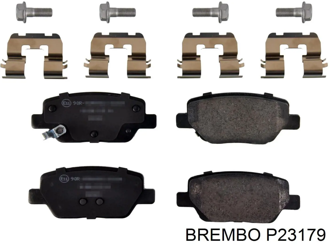 Задні дискові колодки Brembo P23179