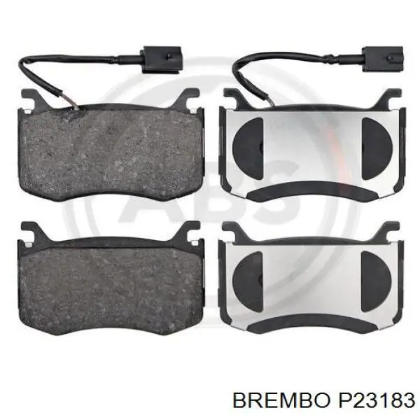 Гальмівні колодки Brembo P23183 ціна, від 30.90 USD