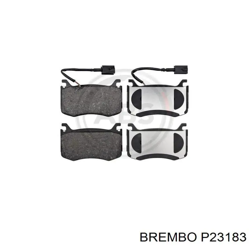Купити P23183 Brembo Колодки гальмівні передні, дискові