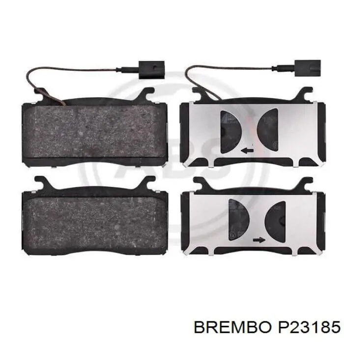 Гальмівні колодки Brembo P23185 ціна, від 84.27 USD
