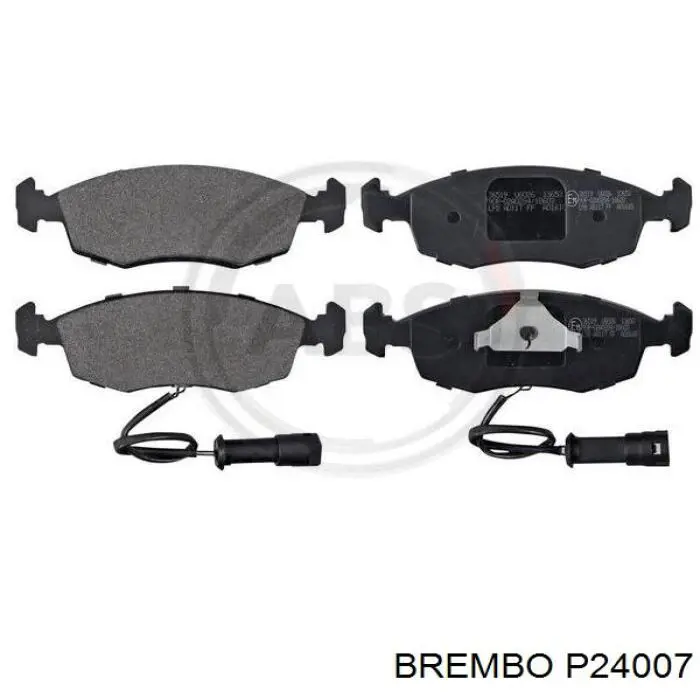 Купити P24007 Brembo Колодки гальмівні передні, дискові