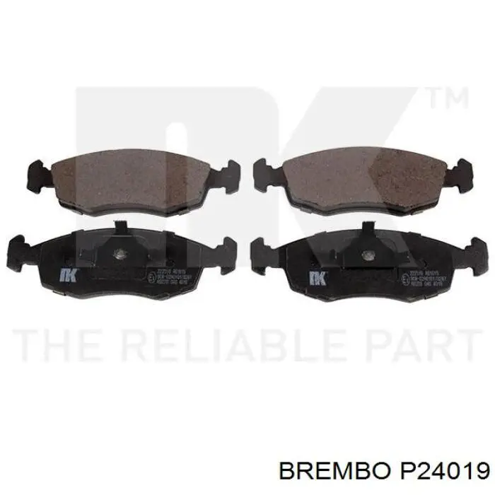 Купити P24019 Brembo Колодки гальмівні передні, дискові