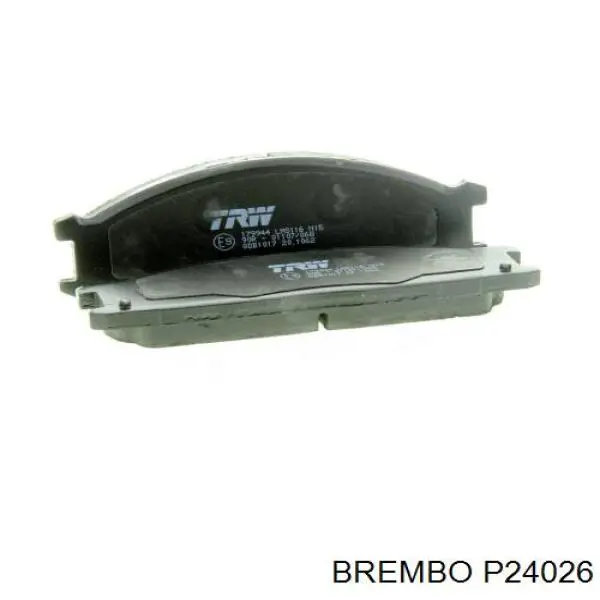 Тормозні колодки Brembo P24026