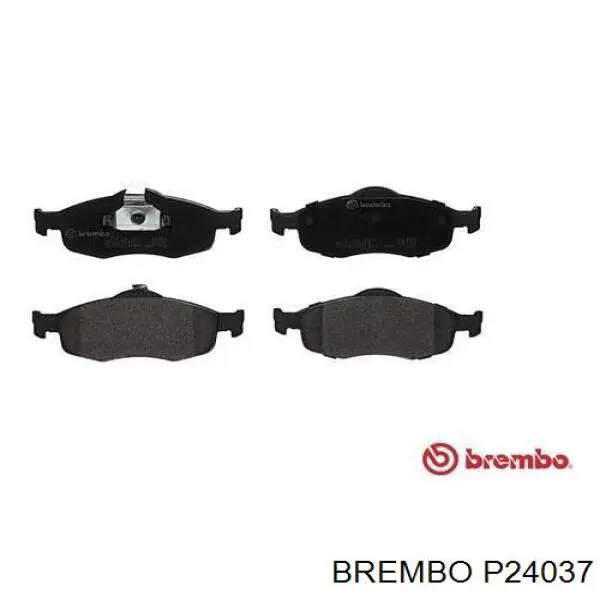 Гальмівні колодки Brembo P24037 ціна, від 24.91 USD