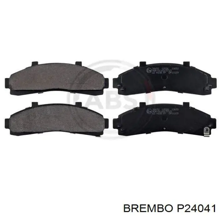 Передні тормозні колодки P24041 Brembo