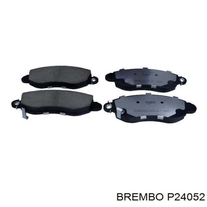 P24052 Brembo колодки гальмівні передні, дискові