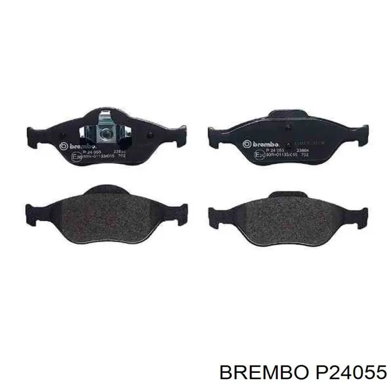 Купити P24055 Brembo Колодки гальмівні передні, дискові