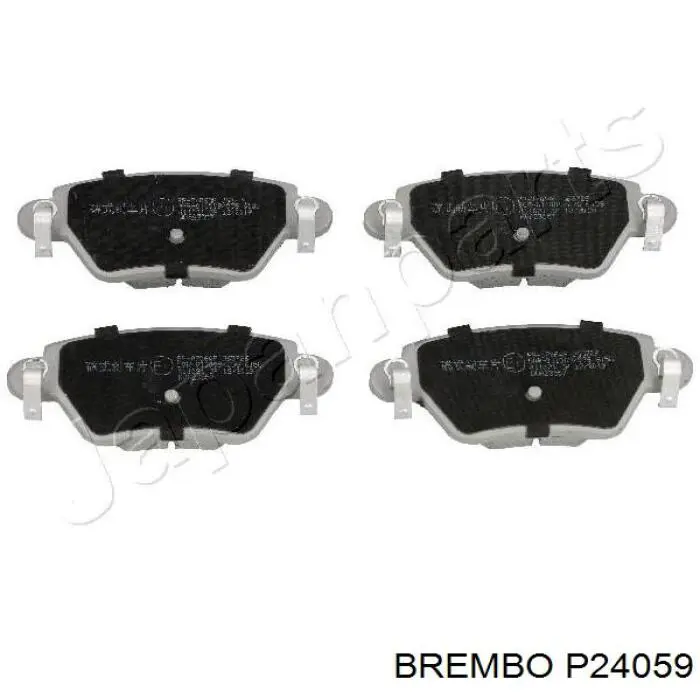 Задні гальмівні колодки Brembo P24059 ціна, від 16.28 USD