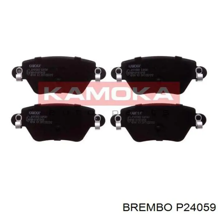 Задні гальмівні колодки P24059 Brembo