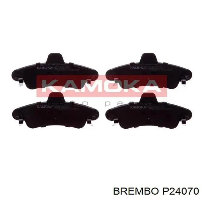 Задні дискові колодки Brembo P24070