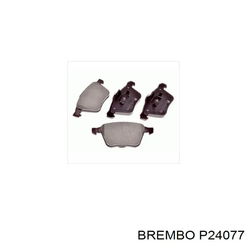 Купити P24077 Brembo Колодки гальмівні передні, дискові
