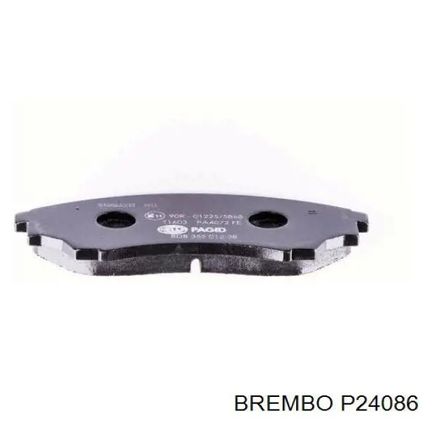 P24086 Brembo Передні гальмівні колодки