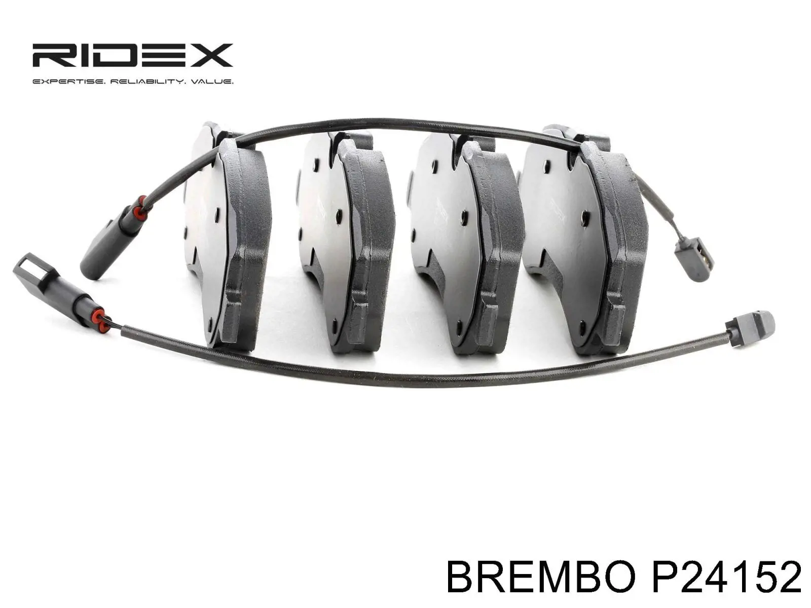 Купити P24152 Brembo Колодки гальмівні передні, дискові