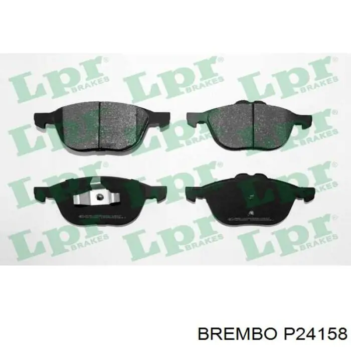 Купити P24158 Brembo Колодки гальмівні передні, дискові