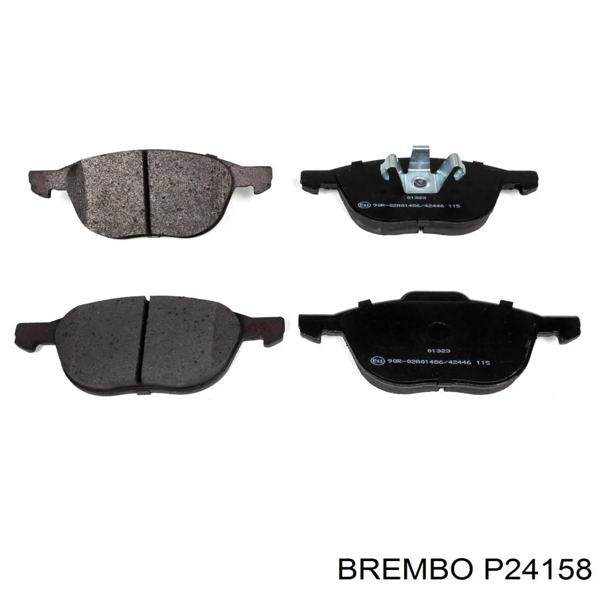 P24158 Brembo Передні гальмівні колодки