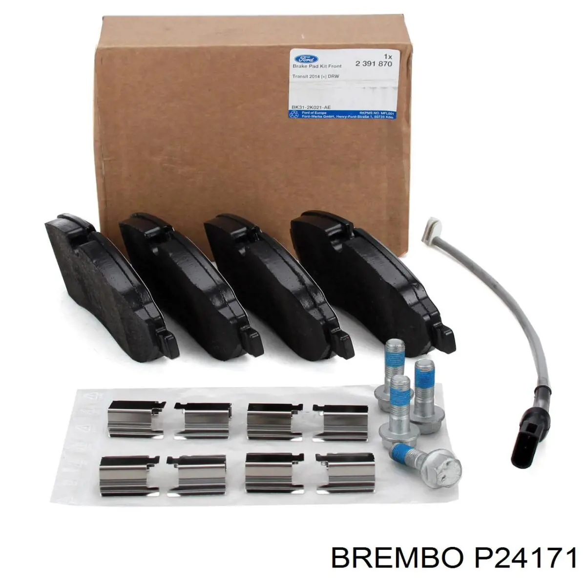 Передні тормозні колодки P24171 Brembo