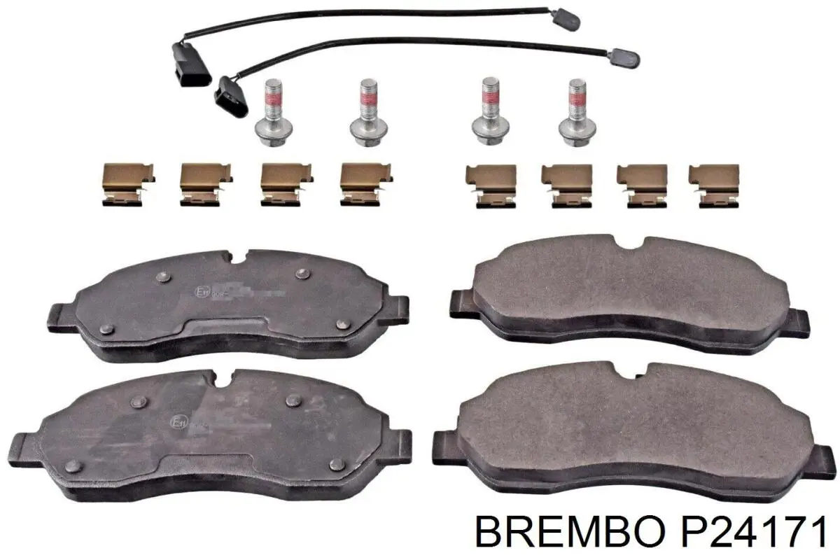 Купити P24171 Brembo Колодки гальмівні передні, дискові