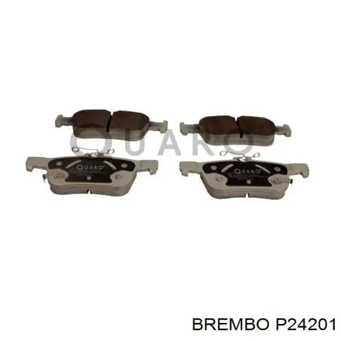 Купити P24201 Brembo Задні колодки