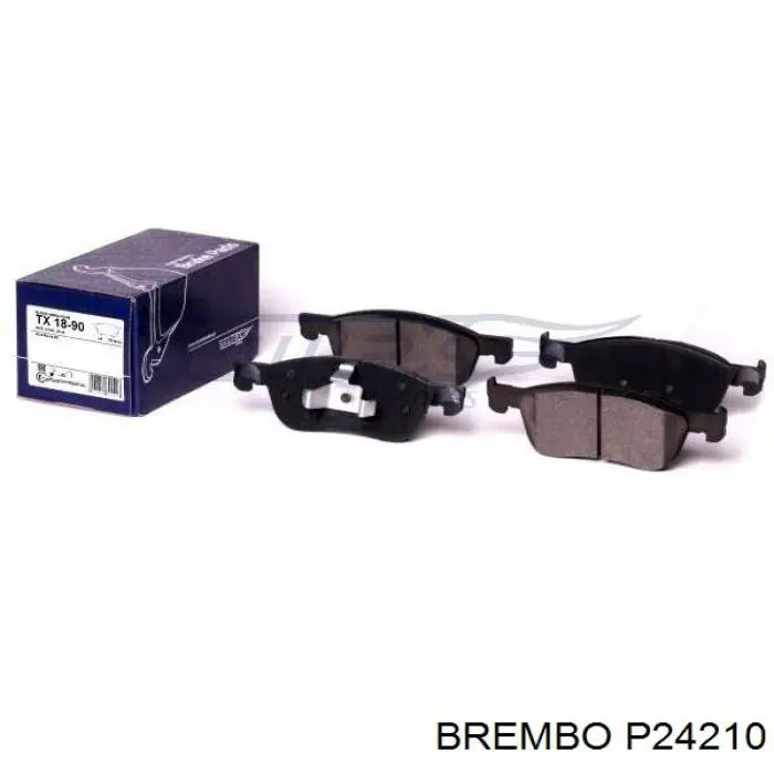 Купити P24210 Brembo Колодки гальмівні передні, дискові
