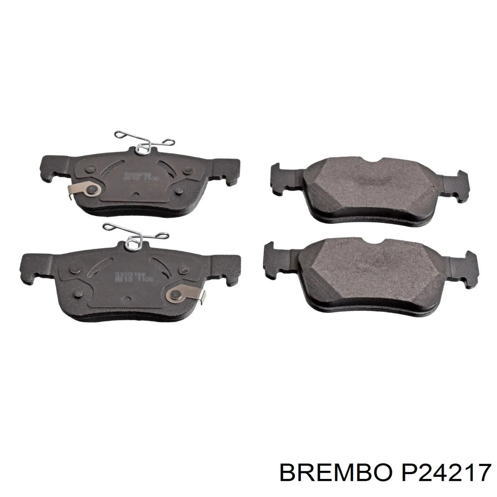 P24217 Brembo колодки гальмові задні, дискові