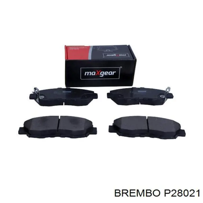 Гальмівні колодки Brembo P28021 ціна, від 19.17 USD