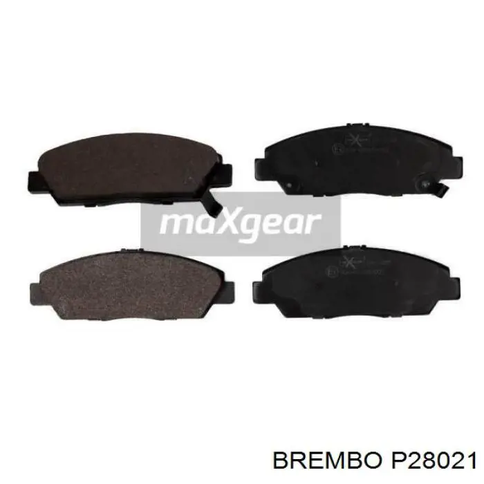 Купити P28021 Brembo Колодки гальмівні передні, дискові