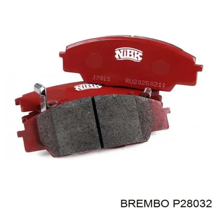 Передні тормозні колодки P28032 Brembo