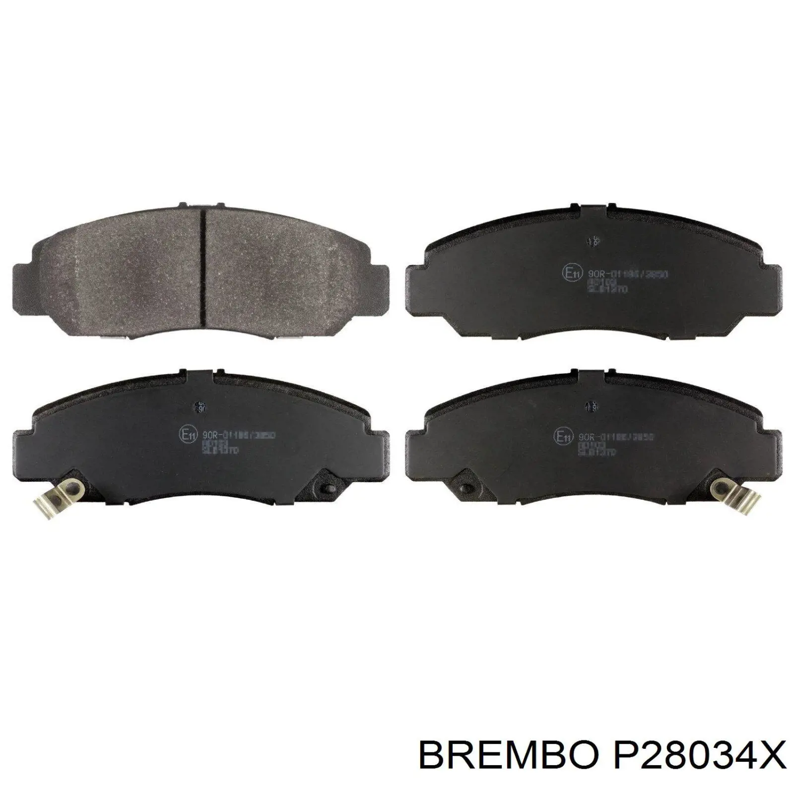 Тормозні колодки Brembo P28034X