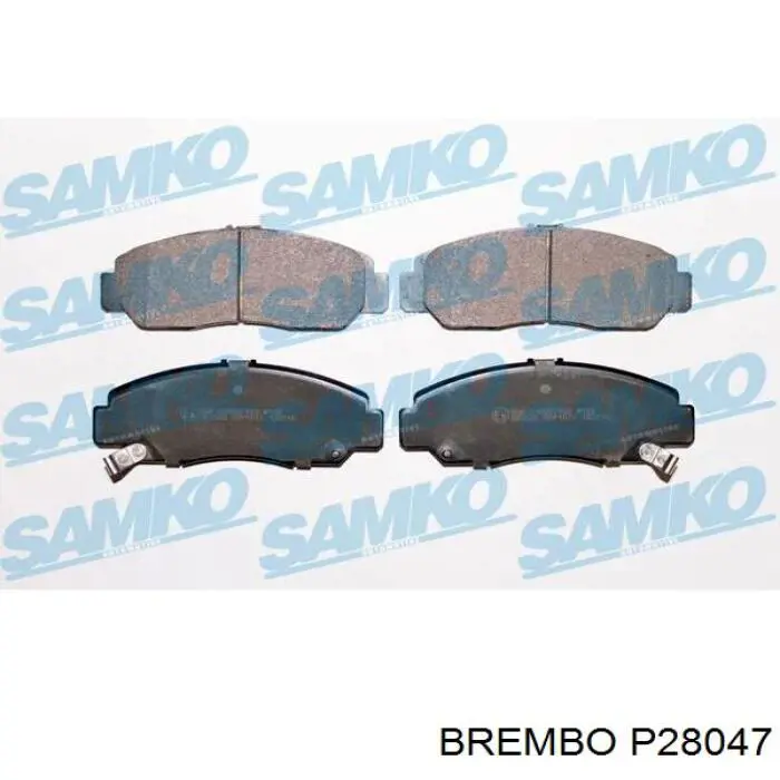 Передні тормозні колодки P28047 Brembo