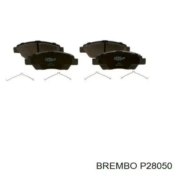 Купити P28050 Brembo Колодки гальмівні передні, дискові