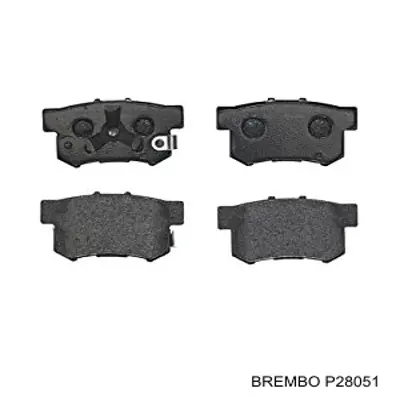 Задні дискові колодки Brembo P28051