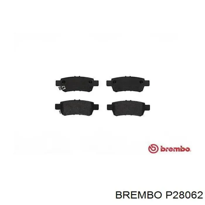 Задні гальмівні колодки Brembo P28062 ціна, від 21.60 USD