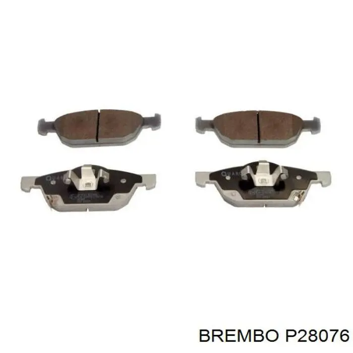 Колодки гальмівні передні, дискові P28076 Brembo