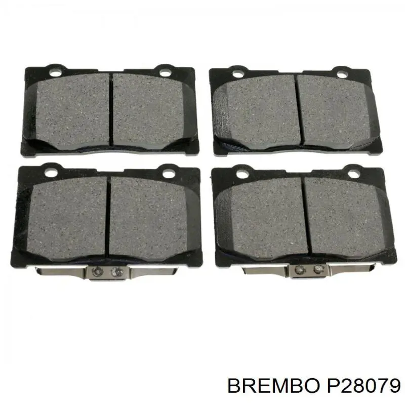 Купити P28079 Brembo Колодки гальмівні передні, дискові